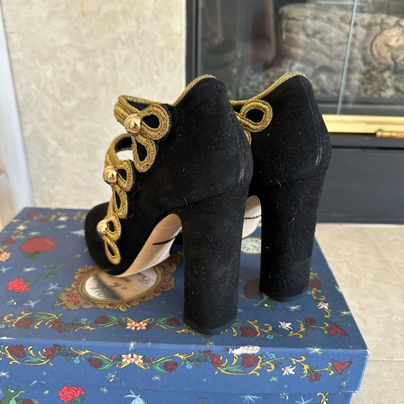 Dolce & Gabbana 3 strap military heel - Picture 5 of 10